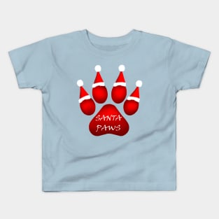 Santa Paws Kids T-Shirt